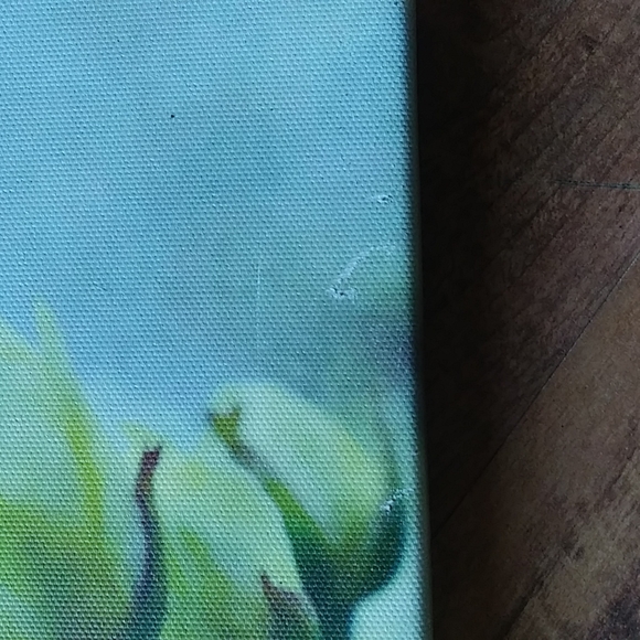 Floral print canvas - Picture 2 of 4